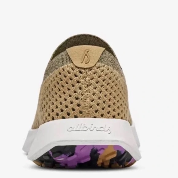 ALLBIRDS LIMITED EDITION HAZY BEIGE/LUX PURPLE (WHITE SOLE) TREE DASHER 2 - Picture 3 of 8